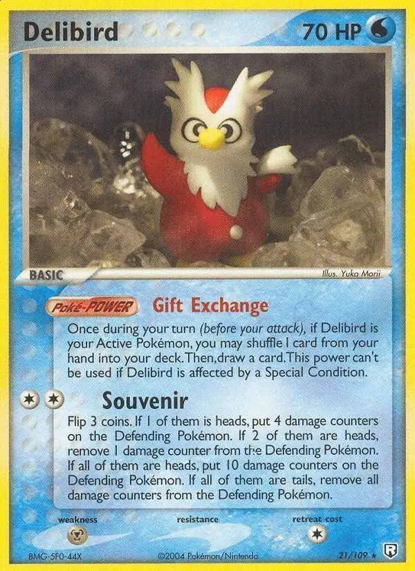Delibird #21 Team Rocket Returns PSA 10