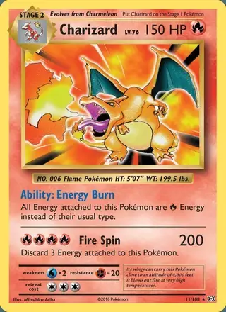Charizard #11 Evolutions PSA 10
