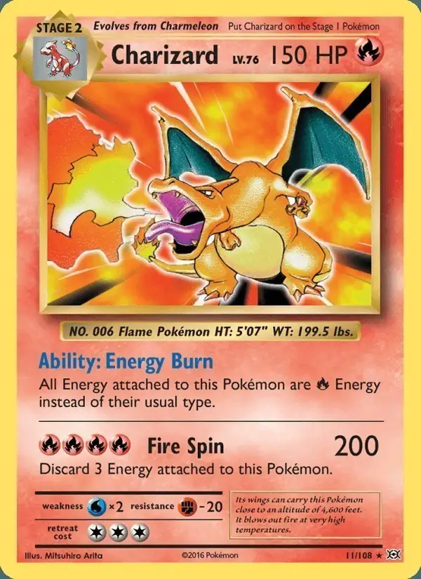 Charizard #11 Evolutions PSA 10