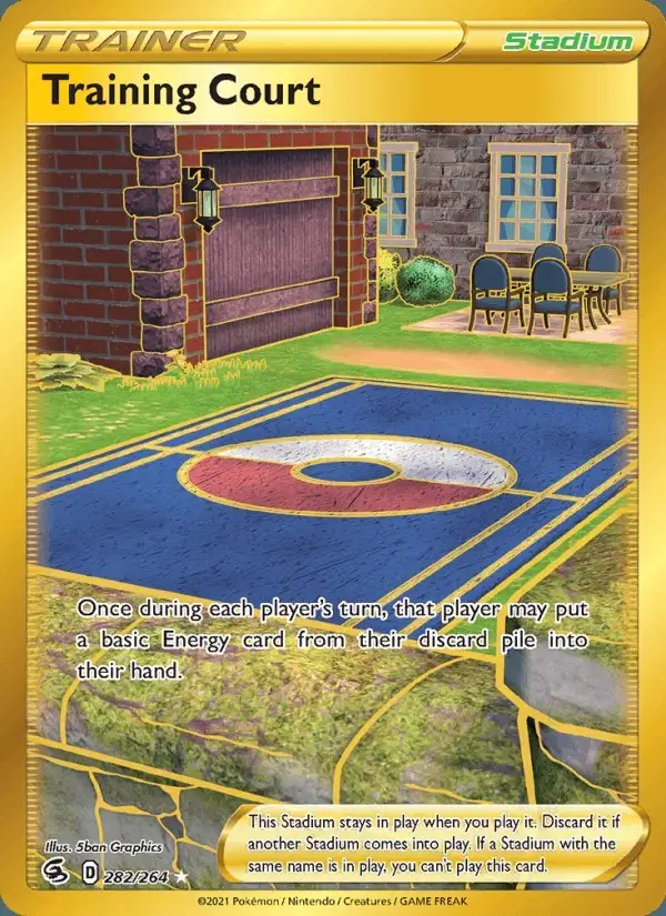 Training Court #282 Fusion Strike PSA 10