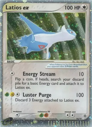 Latios ex #94 Dragon PSA 10
