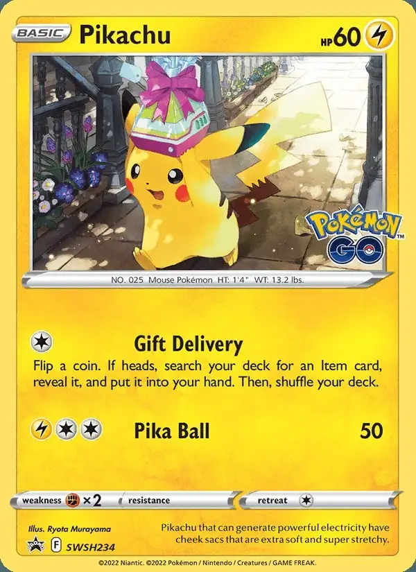 Pikachu #SWSH234 SWSH Black Star Promos PSA 10