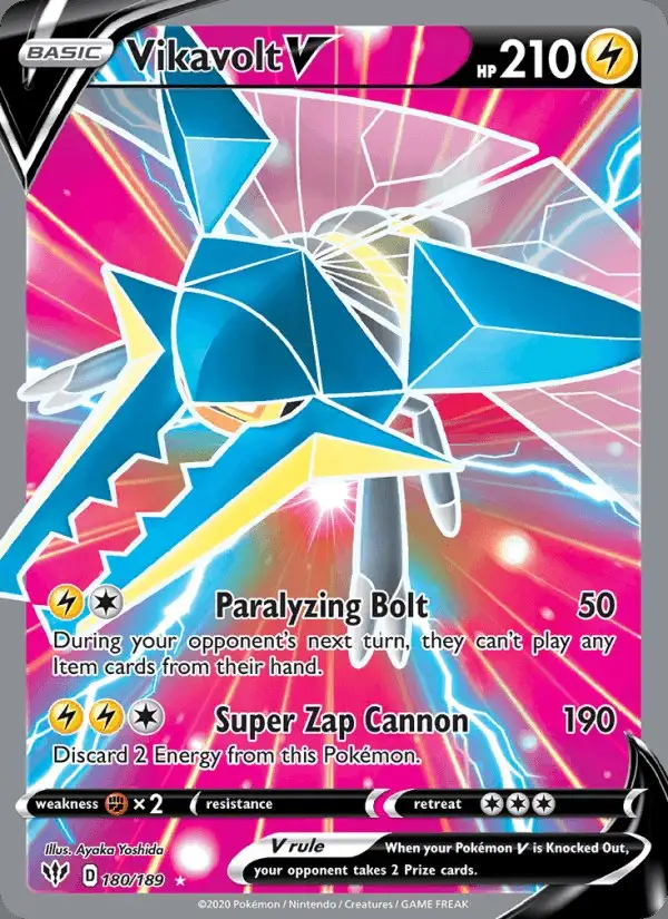 Vikavolt V #180 Darkness Ablaze PSA 10