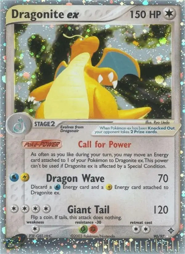 Dragonite ex #90 Dragon PSA 10