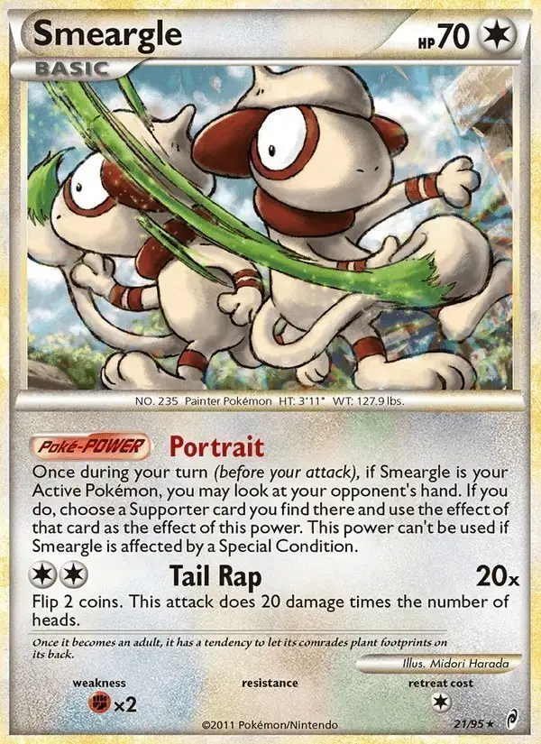 Smeargle #21 Call of Legends PSA 10