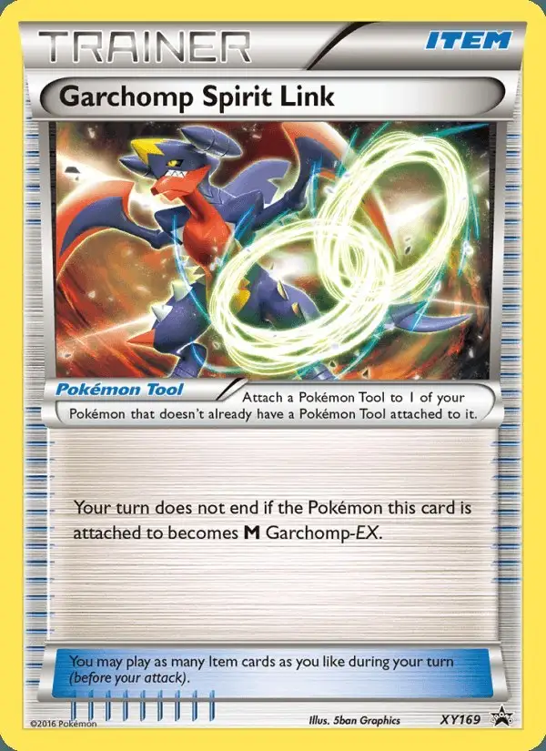 Garchomp Spirit Link #XY169 XY Black Star Promos PSA 10
