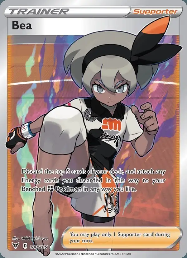 Bea #180 Vivid Voltage PSA 10