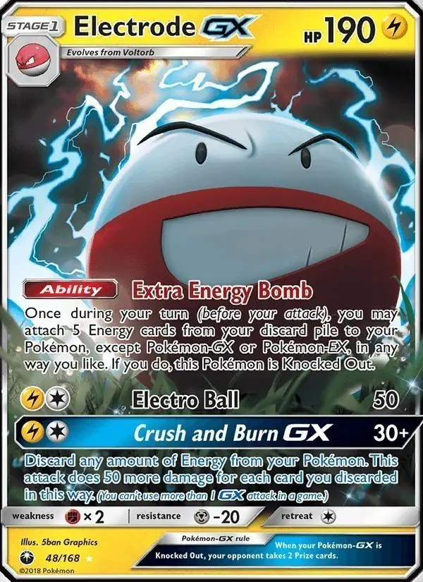Electrode GX #48 Celestial Storm PSA 10