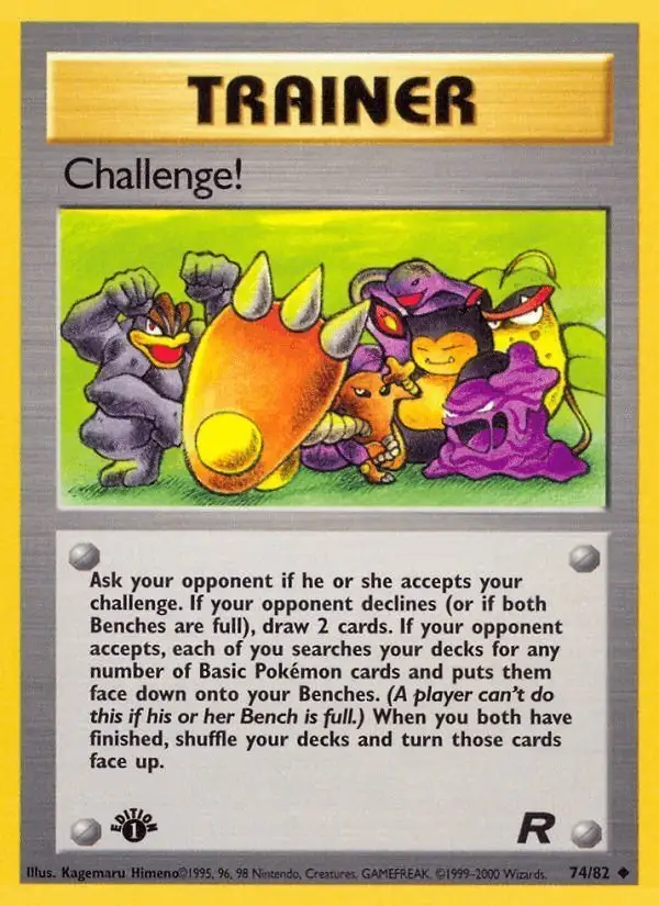 Challenge! #74 Team Rocket PSA 10
