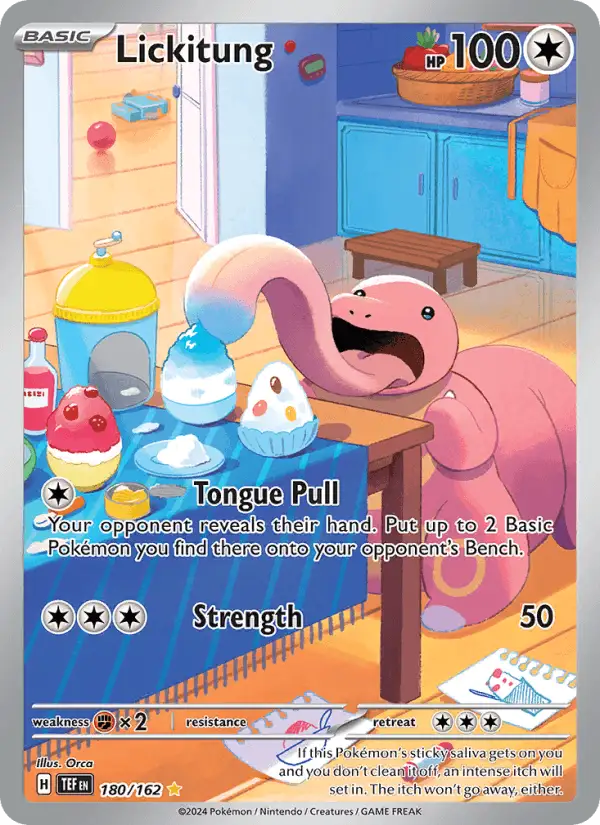 Lickitung #180 Temporal Forces PSA 10