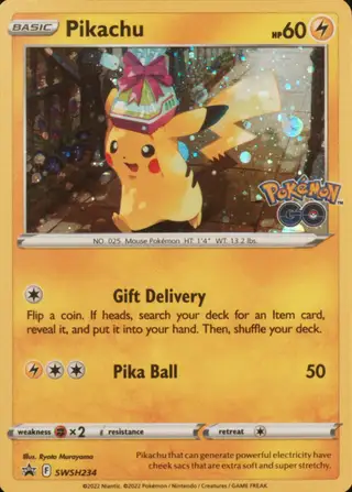Pikachu-Holo #234 SWSH Black Star Promos PSA 10