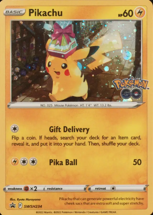 Pikachu-Holo #234 SWSH Black Star Promos PSA 10