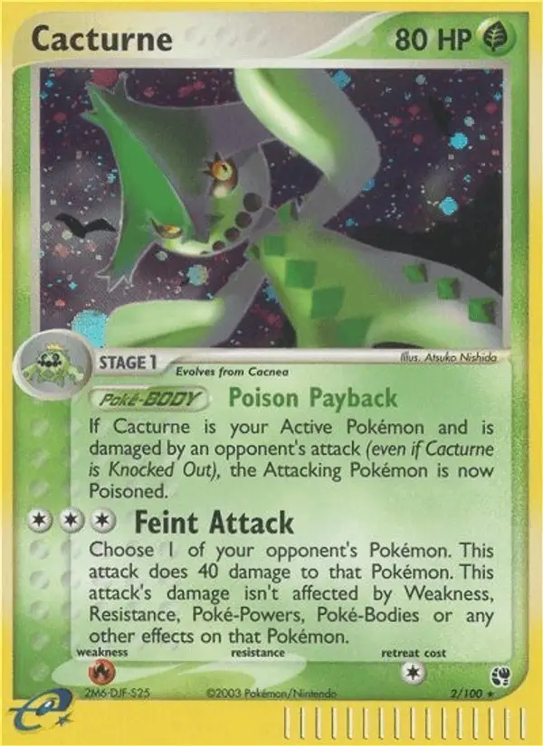Cacturne #2 Sandstorm PSA 10