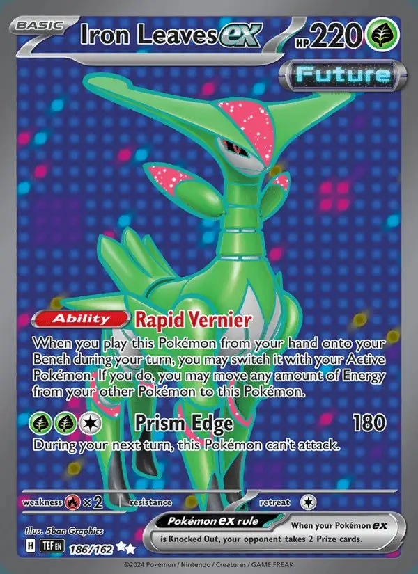 Iron Leaves ex #186 Temporal Forces PSA 10