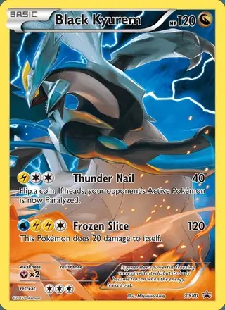Black Kyurem #XY80 XY Black Star Promos PSA 10