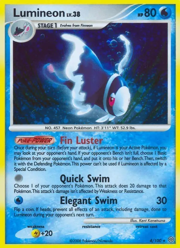 Lumineon #4 Stormfront PSA 10