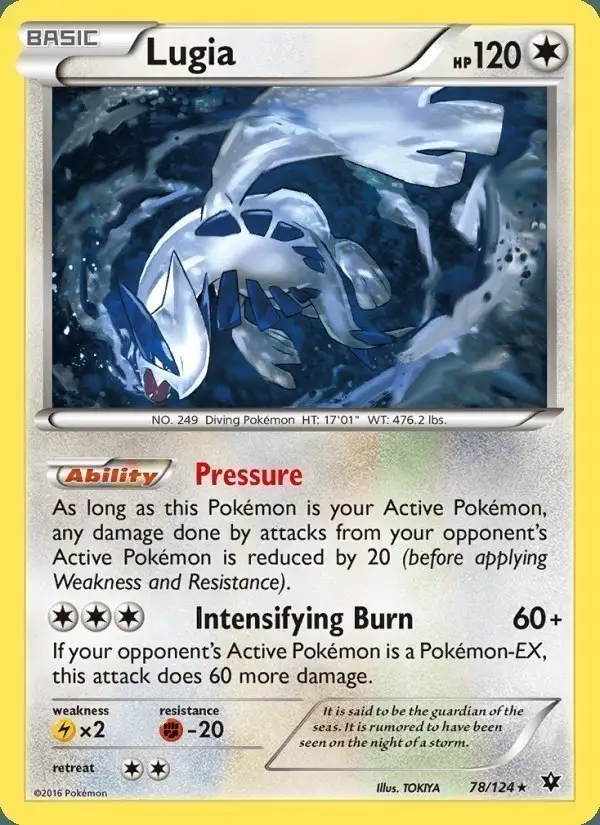 Lugia #78 Fates Collide PSA 10