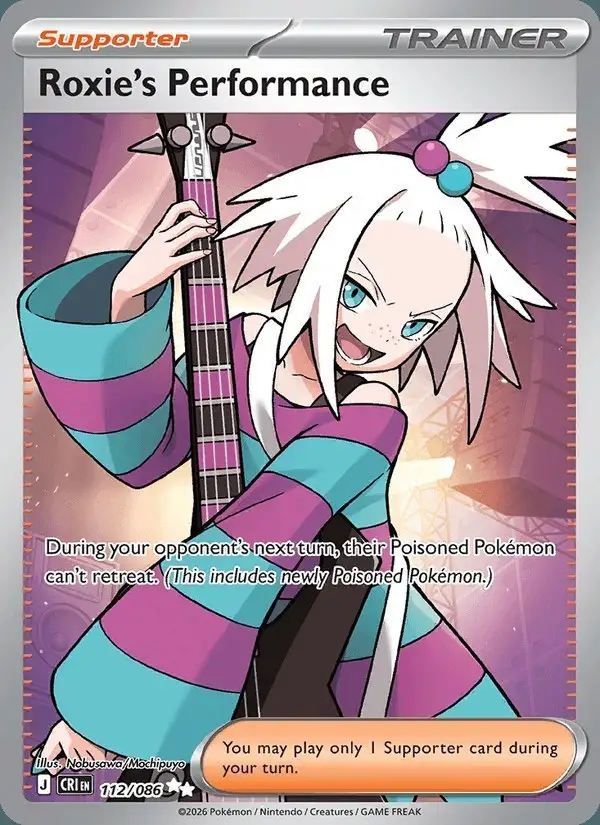 Roxie's Performance #112 Chaos Rising PSA 10