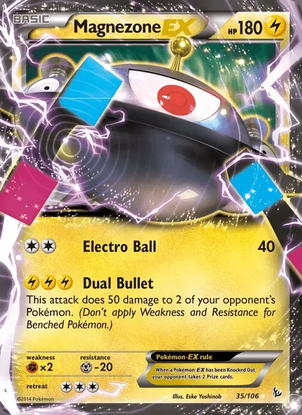 Magnezone EX #35 Flashfire PSA 10