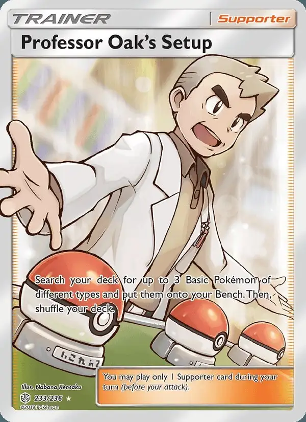 Professor Oak’s Setup #233 Cosmic Eclipse PSA 10