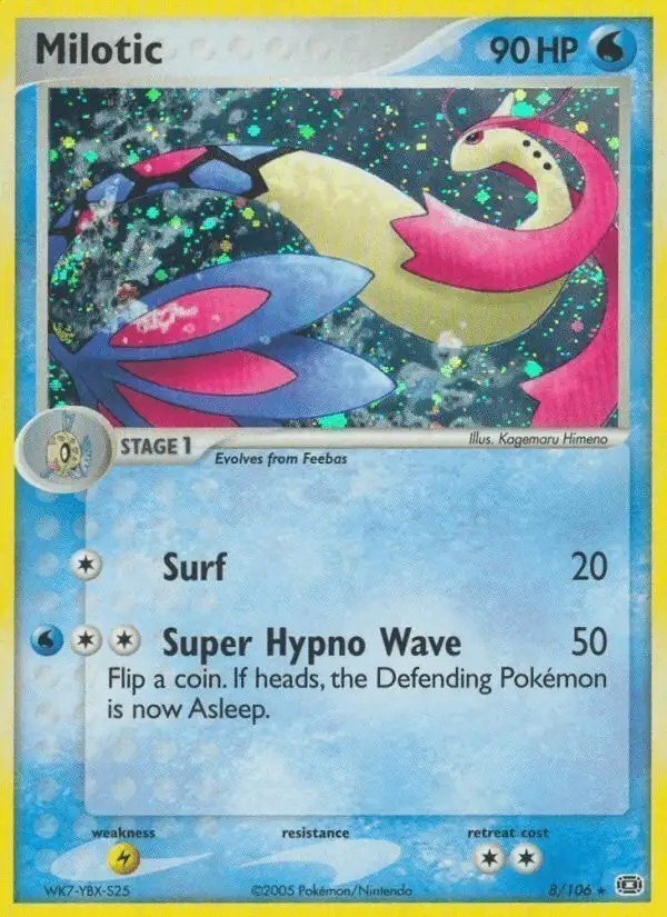 Milotic #8 Emerald PSA 10