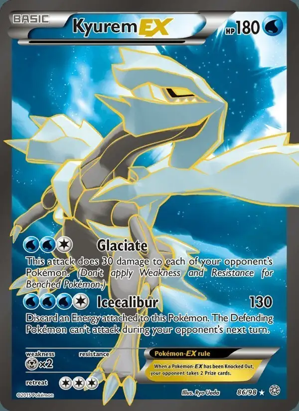 Kyurem EX #86 Ancient Origins PSA 10