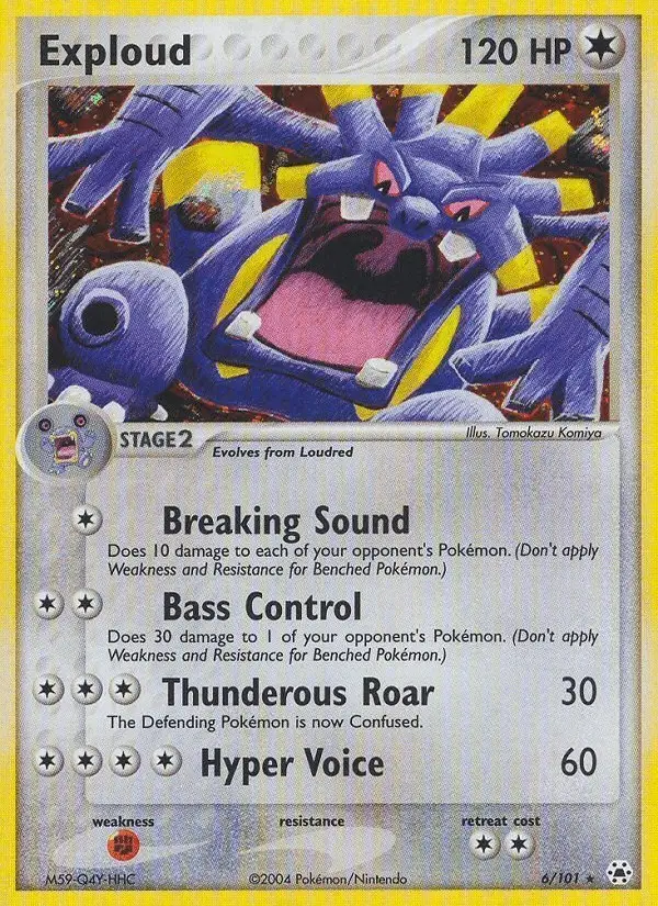 Exploud #6 Hidden Legends PSA 10
