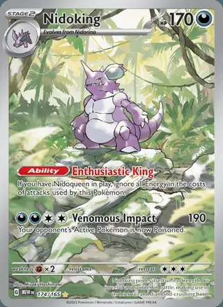 Nidoking #174 151 PSA 10