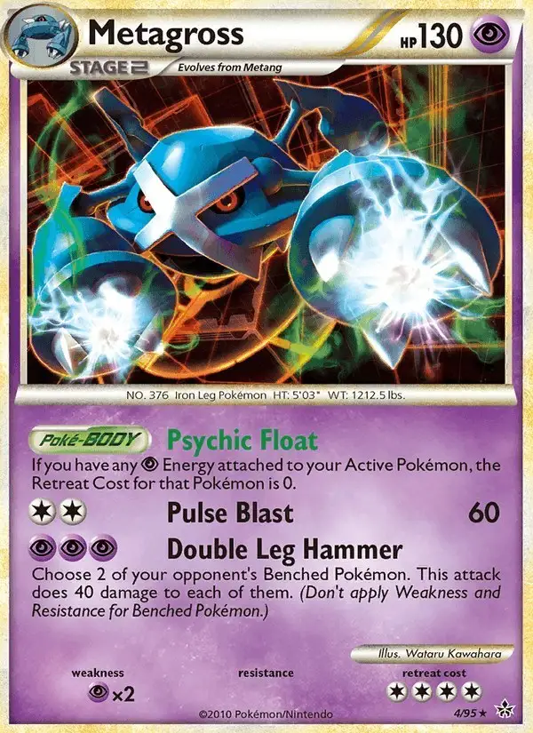 Metagross #4 Unleashed PSA 10