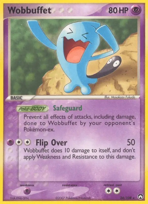 Wobbuffet #24 Power Keepers PSA 10