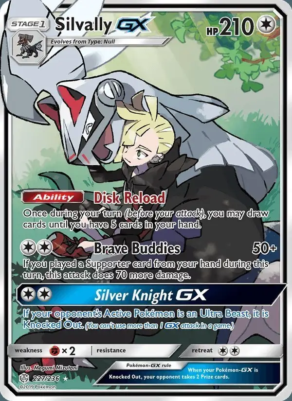 Silvally GX #227 Cosmic Eclipse PSA 10