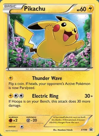 Pikachu #XY89 XY Black Star Promos PSA 10