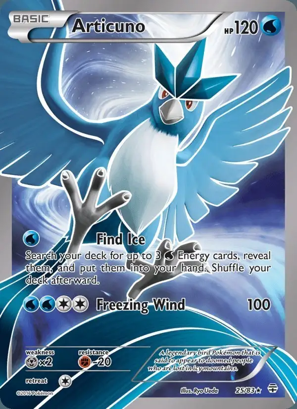 Articuno #25 Generations PSA 10