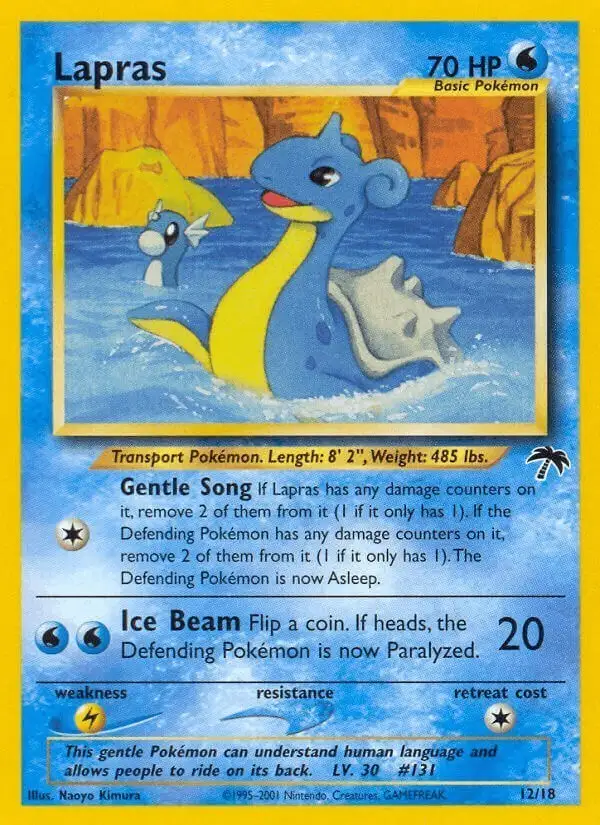 Lapras #12 Southern Islands PSA 10