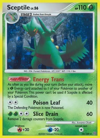 Sceptile #10 Stormfront PSA 10