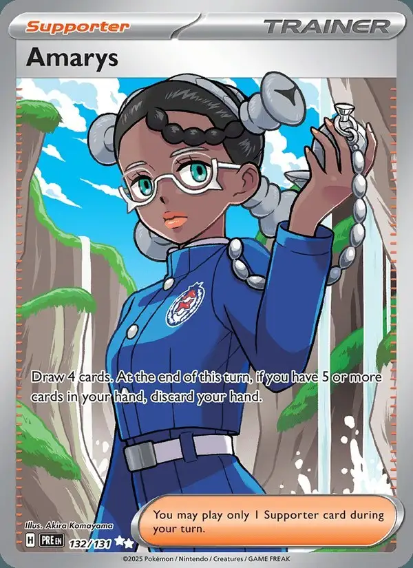 Amarys #132 Prismatic Evolutions PSA 10