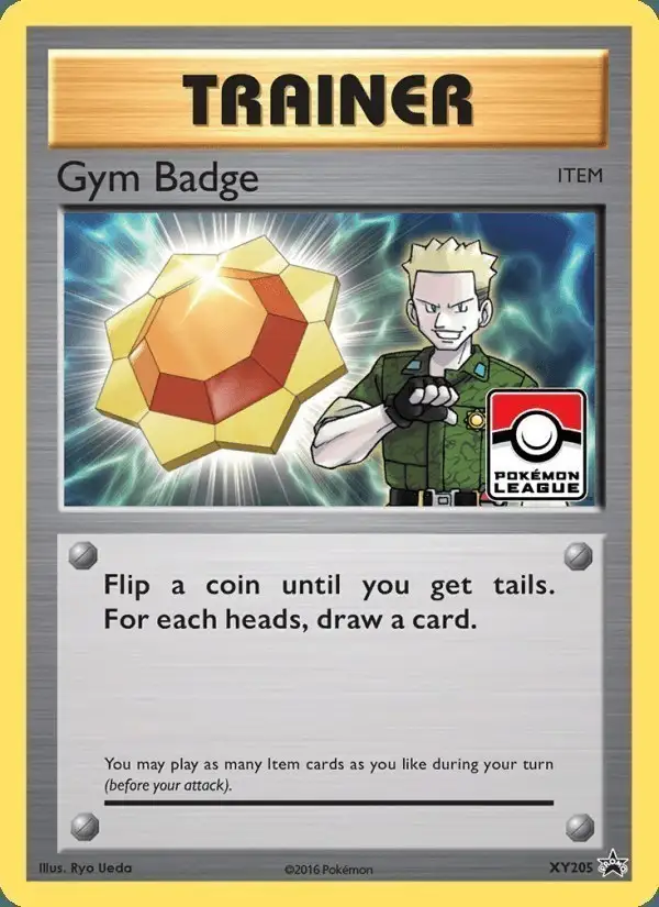 Gym Badge #XY205 XY Black Star Promos PSA 10