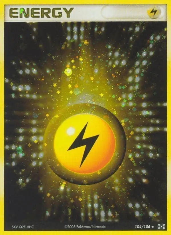 Lightning Energy #104 Emerald PSA 10