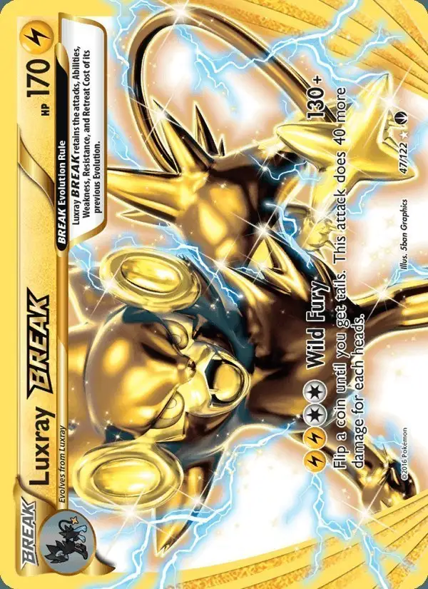 Luxray BREAK #47 BREAKpoint PSA 10