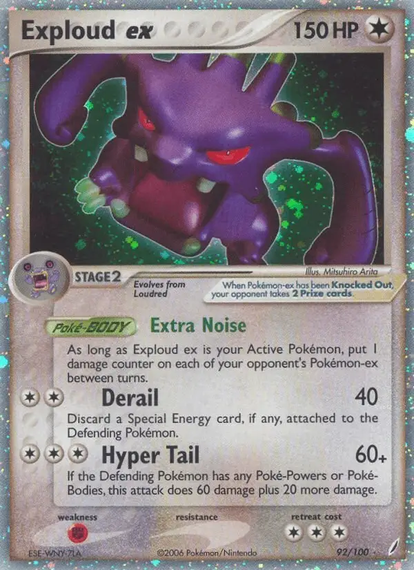 Exploud ex #92 Crystal Guardians PSA 10