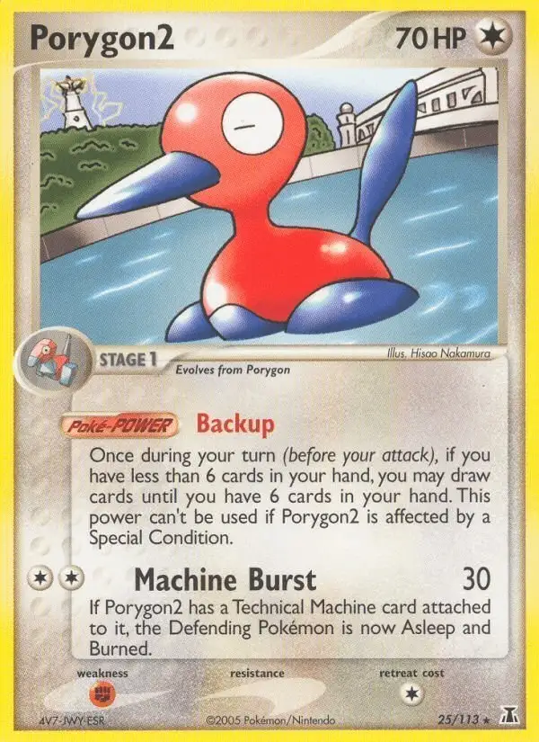 Porygon2 #25 Delta Species PSA 10