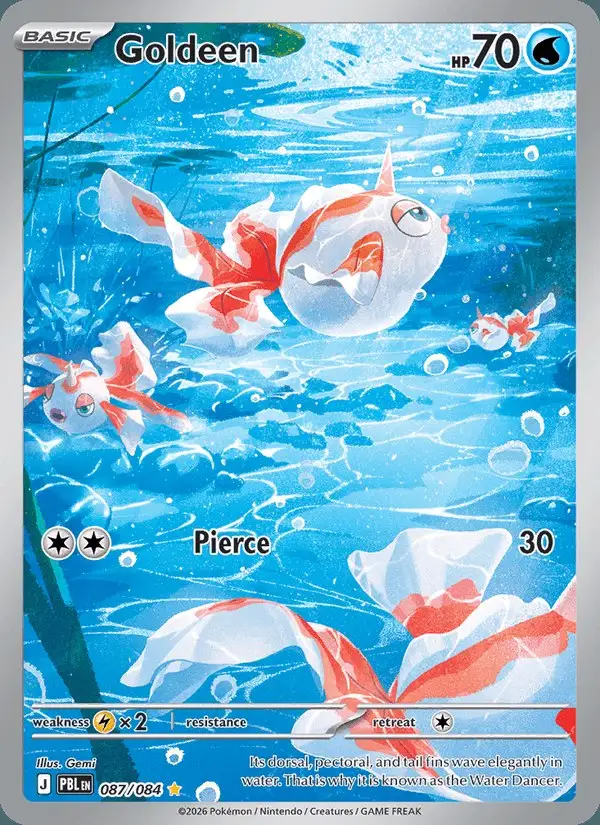 Goldeen #087 Pitch Black PSA 10