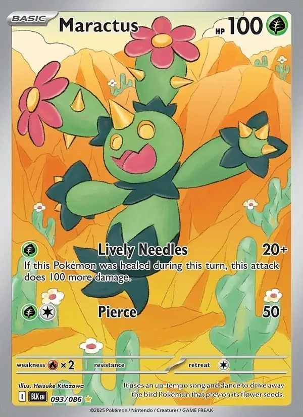 Maractus #093 Black Bolt PSA 10