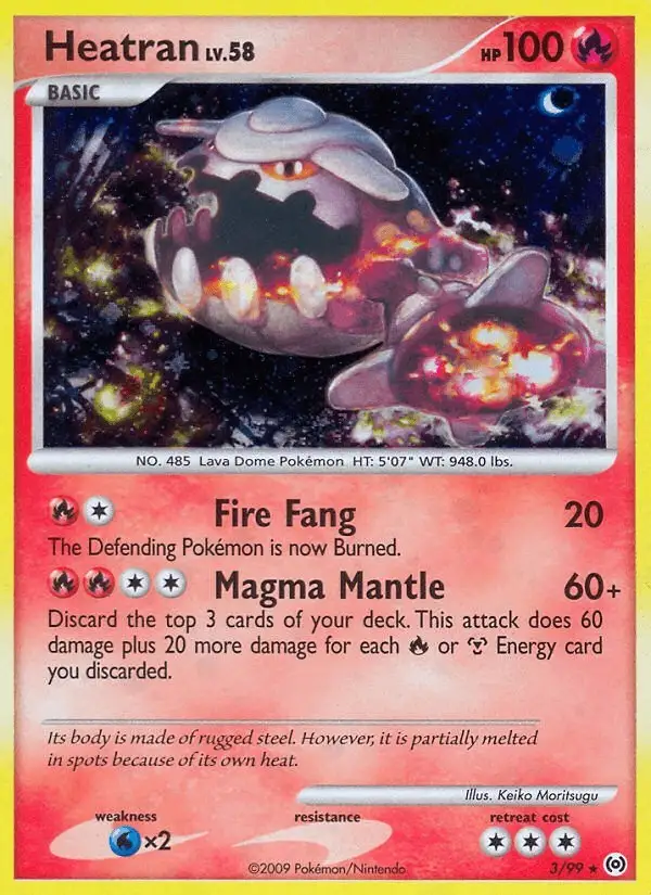 Heatran #3 Arceus PSA 10