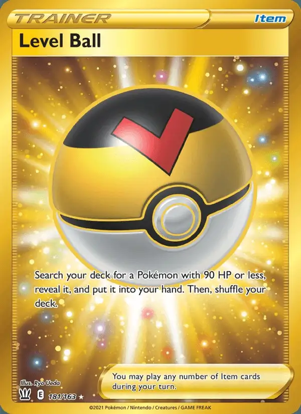 Level Ball #181 Battle Styles PSA 10