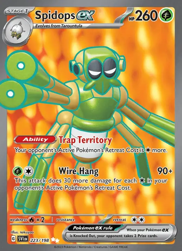 Spidops ex #223 Scarlet & Violet PSA 10
