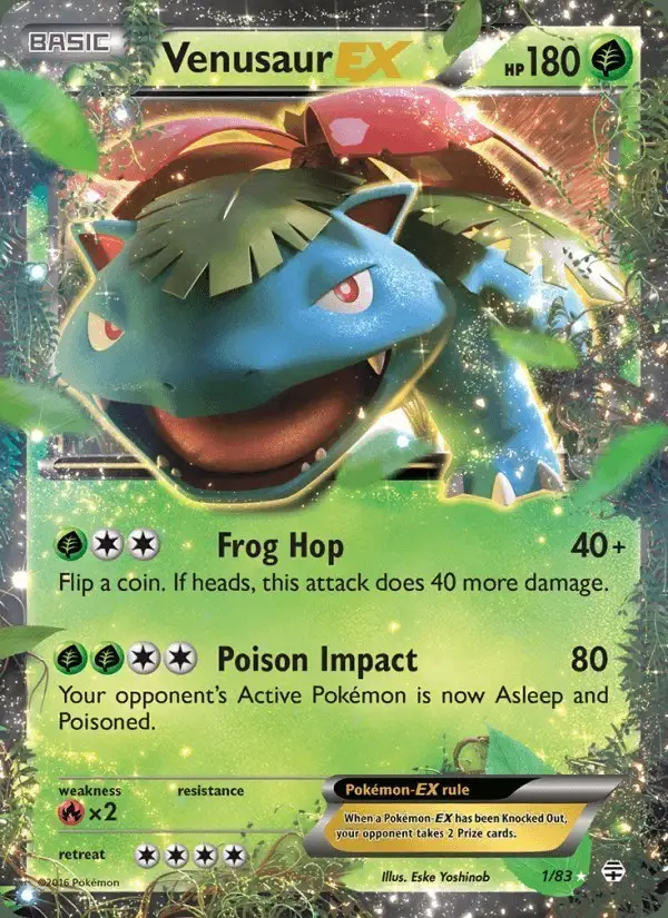Venusaur EX #1 Generations PSA 10