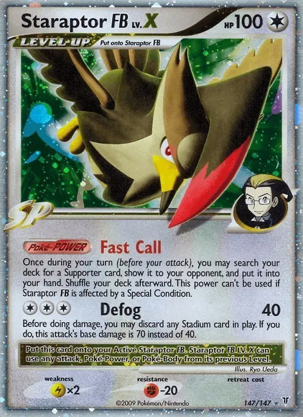 Staraptor FB #147 Supreme Victors PSA 10
