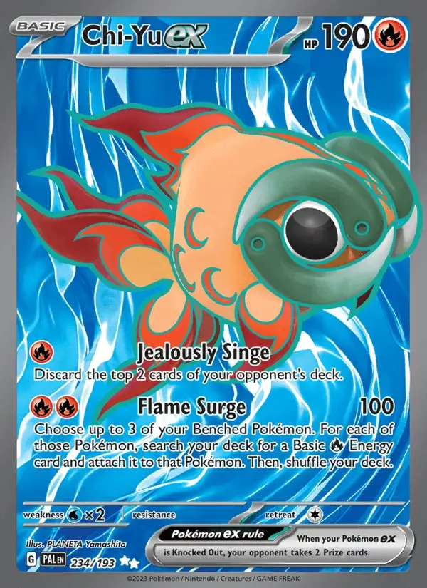 Chi-Yu ex #234 Paldea Evolved PSA 10