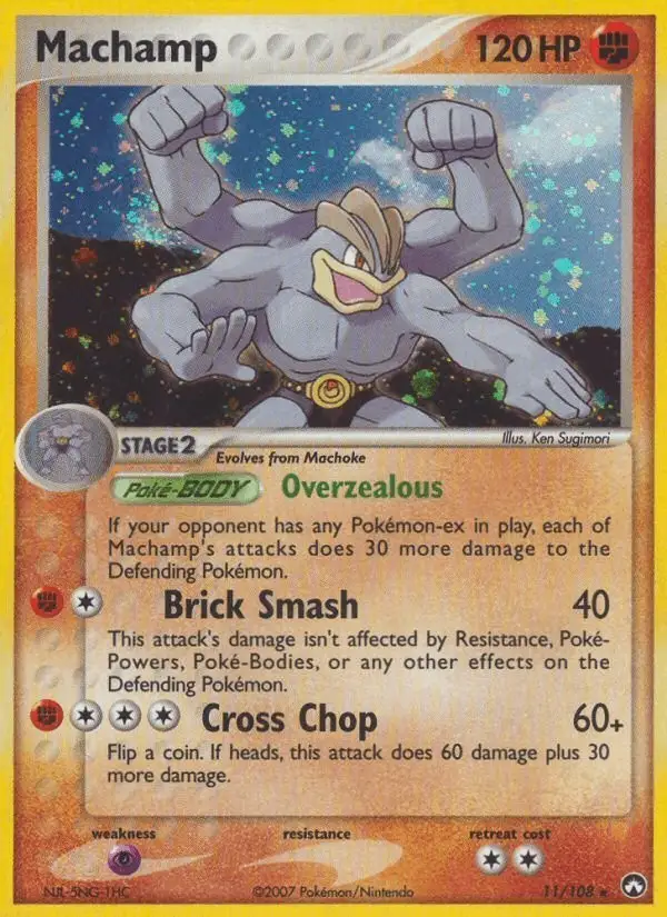 Machamp #11 Power Keepers PSA 10